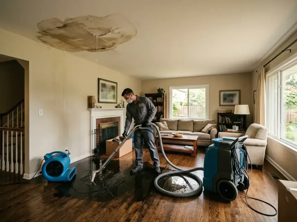attic-pipe-burst-ceiling-drip-008 — frequently asked questions, Water Damage Restoration & Carpet Care in Boiling Springs, NC